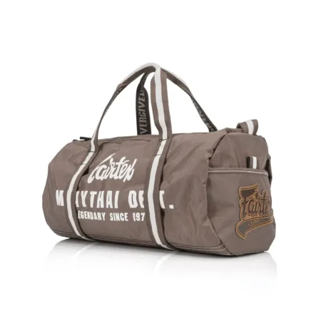 Fairtex BAG9 Retro Style Gym Bag-Khaki