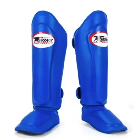 Twins SGL10 Blue Double Padded Shin Guards