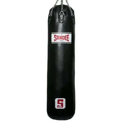 Sandee Sport- Synthetic leather 5FT Punch Bag-Black