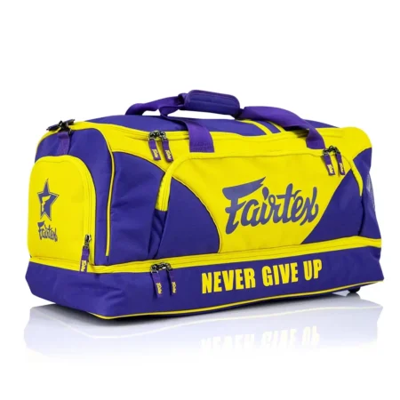 Fairtex BAG2 Purple Yellow Heavy Duty Gym Bag