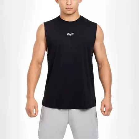 ONE Elite Muscle Tank Black