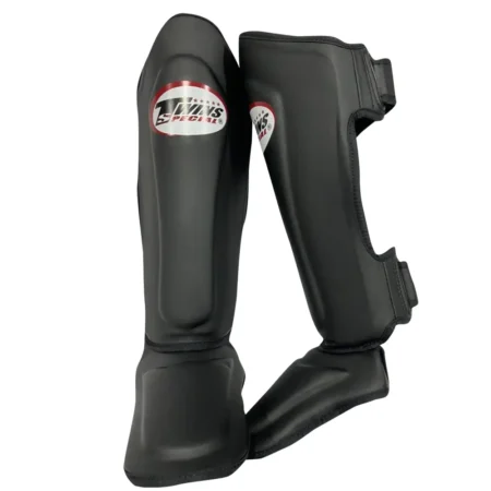 Twins SGS10 Black Double Padded Shin Guards