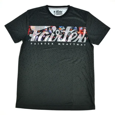 Fairtex TST217 Pattaya Nightlife T-Shirt Black - S