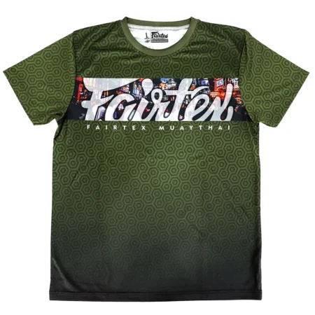 Fairtex TST217 Pattaya Nightlife T-Shirt Green